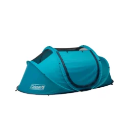 Coleman 2-Person Camp Burst™ Pop-Up Tent 15 Coleman 2-Person Camp Burst™ Pop-Up Tent -Coleman PopUpTent 2P ScubaBlue Hero 3 4 Fly Off 0004 v2
