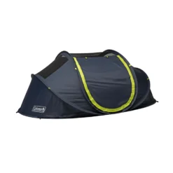 Coleman 4-Person Camp Burst™ Pop-Up Tent With Dark Room™ Technology -Coleman PopUpTent 4P DarkRoom Hero 3 4 Fly Off 0003 v2