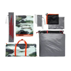 Coleman Skydome™ 6-Person Watercolor Series Camping Tent 19 Coleman Skydome™ 6-Person Watercolor Series Camping Tent -Coleman Skydome20Design20Series 6P Overhead20Bag20Contents v2