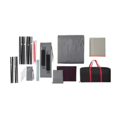 Coleman Skylodge™ 10-Person Camping Tent, Blackberry 17 Coleman Skylodge™ 10-Person Camping Tent, Blackberry -Coleman Tent8P Cabin Conv ISR BB Overhead Content 2